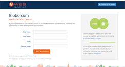 Desktop Screenshot of biobo.com