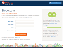 Tablet Screenshot of biobo.com